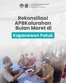 Pelaksanaan Rekonsiliasi Realisasi APBKal Bulan Maret 2026